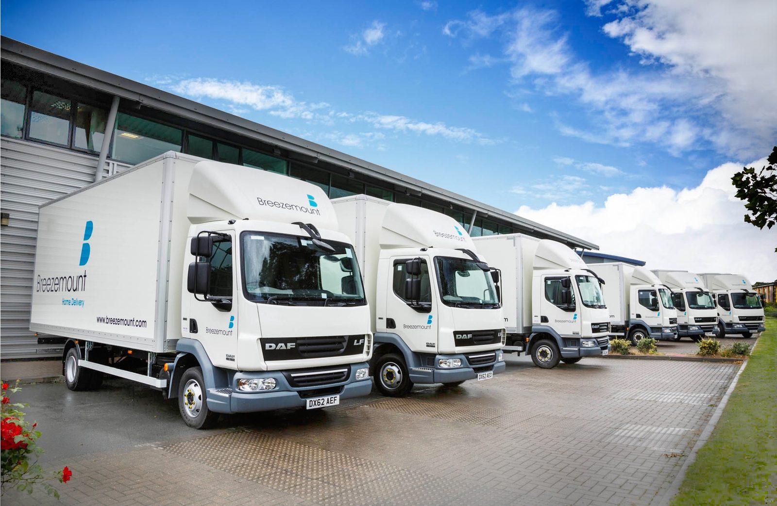 Breezemount Home Delivery fleet